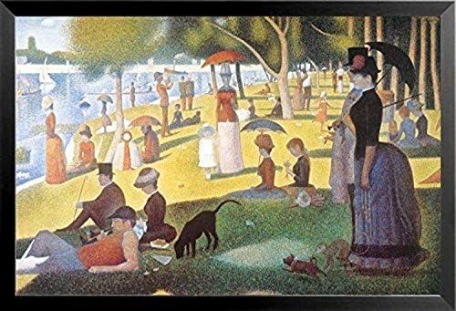 Kupite bez ikakvih nedjeljnih popodneva na otoku La Grande Jatte od strane Georges Seurat 36x24 Pointillist muzej muzejskih plakata