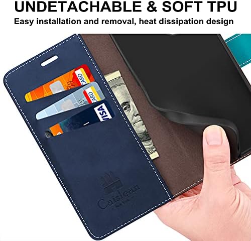 Kompatibilan s torbicom za novčanik od 12/12-a, preklopni poklopac od PU kože [Zaključaj se u novčaniku] držač kreditne kartice [meka