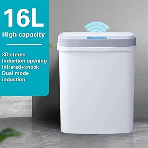 Bucket bucket, 16L prijenosni bucket bucket za kućnu kuhinju s punjenjem Bucket bucket, Automatska indukcijska kanta za smeće s poklopcem