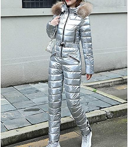 Fafan 3x kišna jakna Žene žene solidna ležerna debela vruća snježna skisuit na otvorenom sportski patentni zatvarač pamučni prsluci