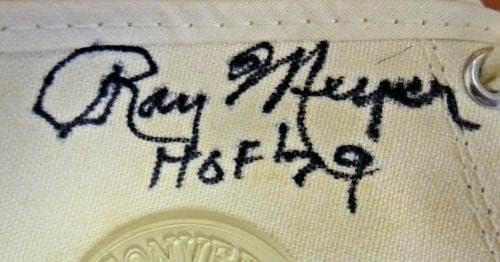 Ray Meyer potpisao Converse Basketball tenisica košarkaška košarkaška legenda JSA CoA - Košarka s autogramiranim fakultetima
