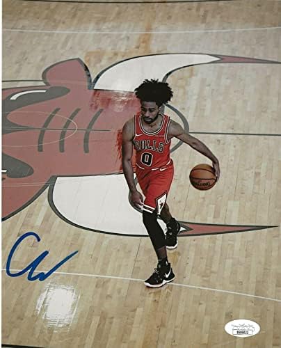 Coby White potpisao Chicago Bulls 8x10 Fotografija Autografirana 7 JSA - Autografirane NBA fotografije