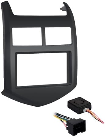 Kit za ugradnju single/double DIN-ploče Metra 99-3012G-LC automobila Chevy Sonic 2012 godine izdavanja i antenski adapter 40-EU55 za