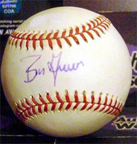 Ben Grieve Autografirani bejzbol tonirao žuto - Autografirani bejzbol