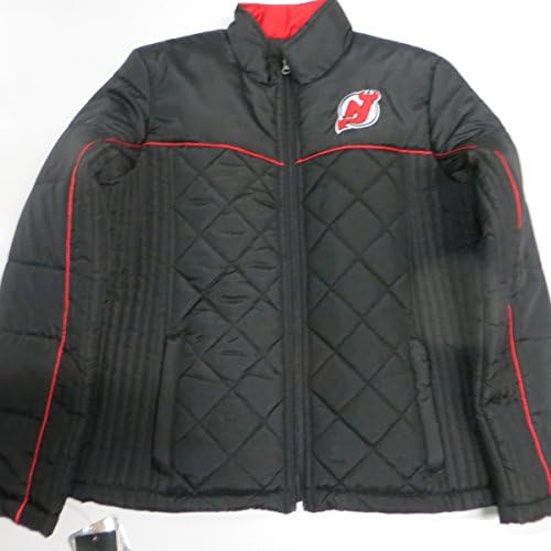G-III Sports New Jersey Devils Women Veličina velika puna jakna s prekrivanom zipom Anjd 12