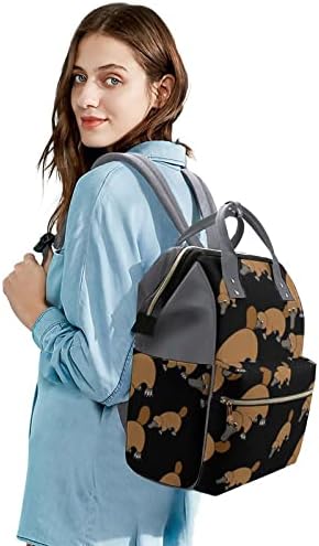 FunnyStar platypus patke s tiskanom pelenom torbom za pelene Bagpack vrećice vodootporne torba za putničke rame za mamu i tatu