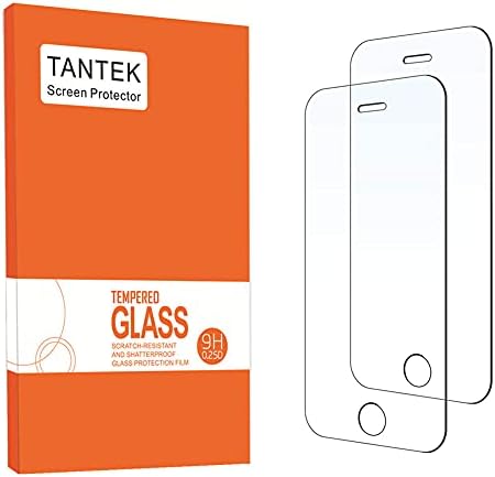 Tantek Ultra Clear 9h, zaslon zaslona od kaljenog stakla za iPhone 5/5c/5s/SE - 2 pakiranje