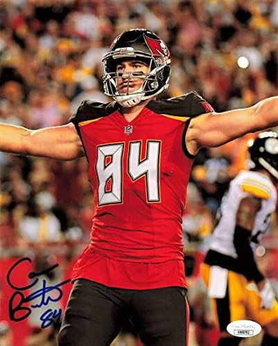 Cameron Brate potpisao 8x10 Tampa Bay Bucaneers Photo - Autografirani NFL fotografije
