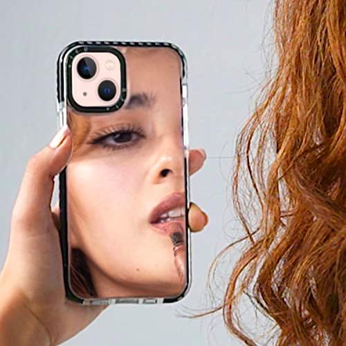 I.C.U. Slučaj zrcala Cell od strane ICU dizajna, iPhone 13 slučaj za žene i muškarce, ispraznost ogledala za šminku i vanjsku, vitak