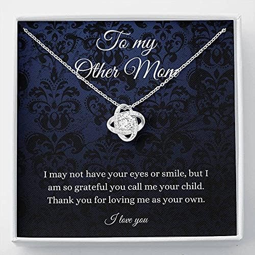 Nakit za poruke, ručno izrađena ogrlica- Ogrlica za personaliziranu poklon za poklon, ogrlica moje druge mame, Dan majki Dar, majčina