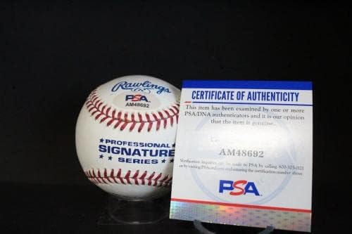 Dusty Rhodes potpisao je bejzbol autogram Auto PSA/DNA AM48692 - Autografirani bejzbol