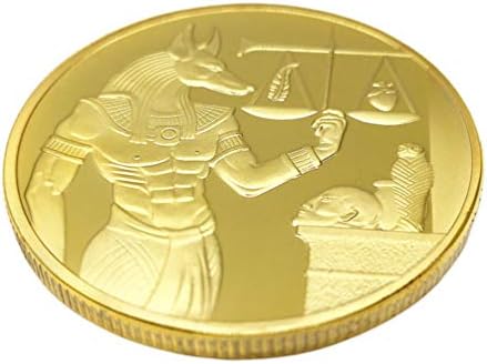 Pretyzoom bog kovanice komemorativni novčić anubis da ili ne odluka izazov za novčiće art suvenir kolekcija igračaka kolekcija suvenir