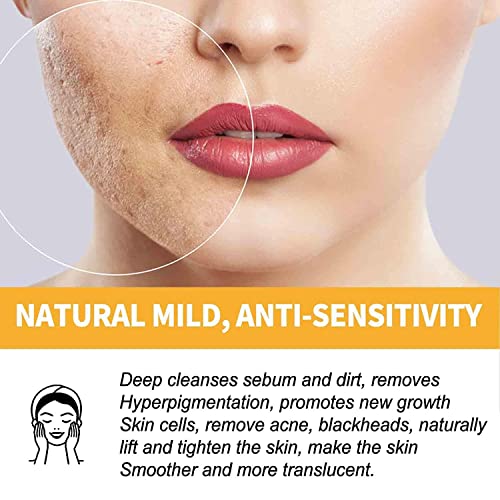 Peeling maska za lice s medom za kontrolu masnoće, uklanjanje mitesera s mrtve kože, čišćenje pora, smanjenje