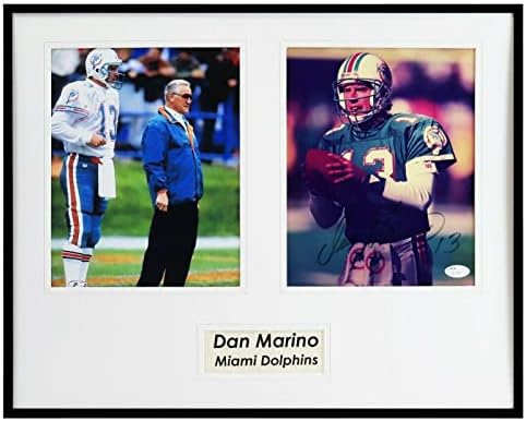 Dan Marino potpisao je uokviren foto set 16x20 Delphins JSA - Autografirane NFL fotografije