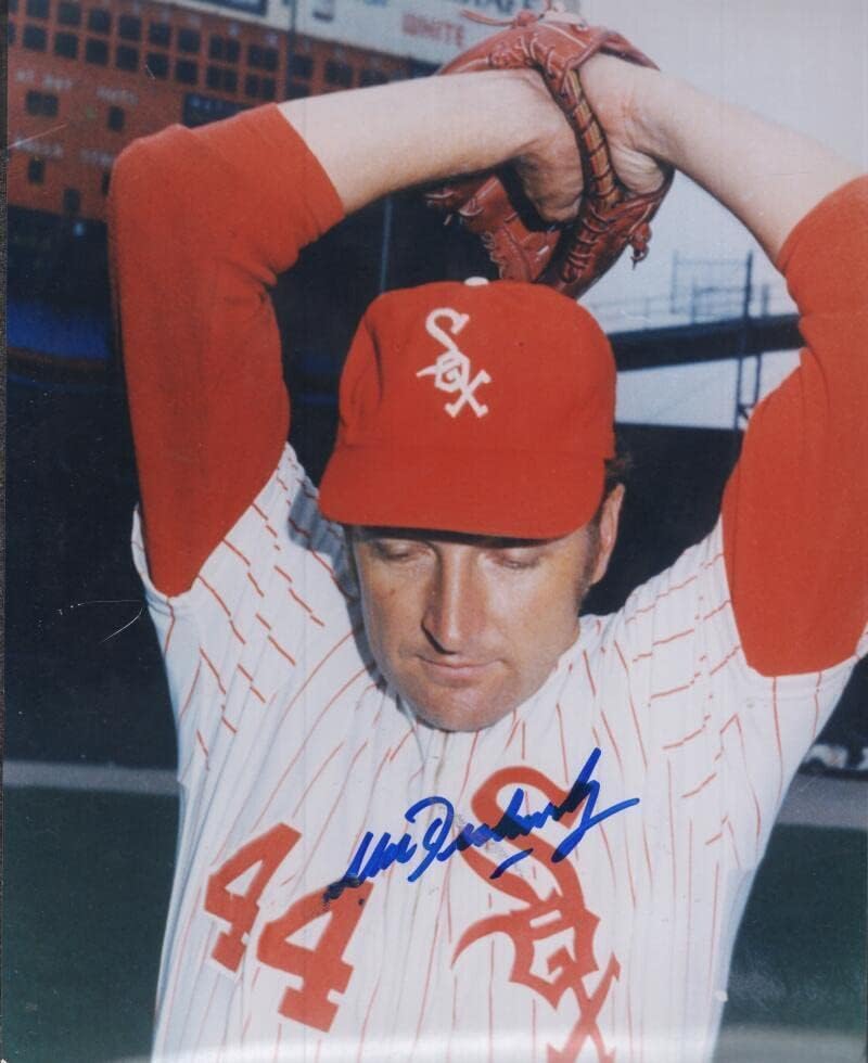 Moe Drabowsky Chicago White Sox potpisao je Autographed 8x10 Fotografija W/CoA - Autografirane MLB fotografije