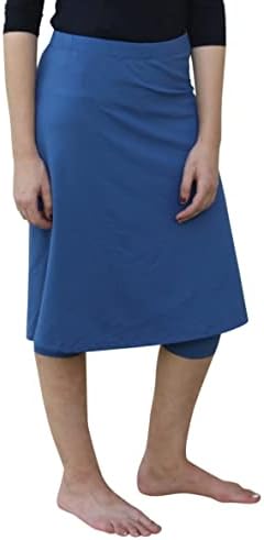 Kosher casual ženska skromna sportska suknja dužine koljena s gamašama