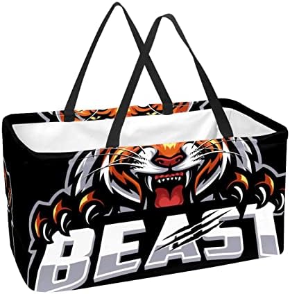 Košarica za višekratnu upotrebu Tiger prijenosna preklopna torba za košaricu za pranje košara za pranje rublja torbica
