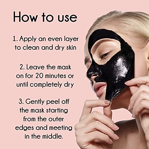 Titanska crna maska protiv akni maska za piling lica s ugljenom maska za uklanjanje mitesera maska za uklanjanje mitesera maska za