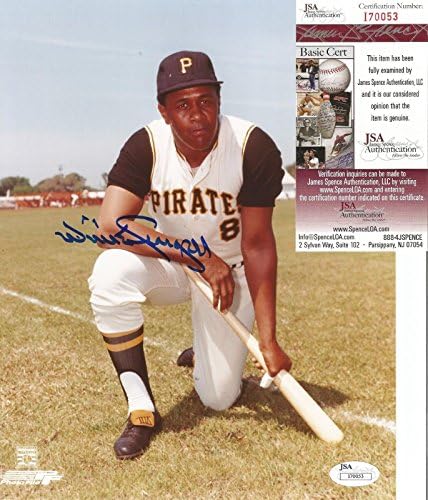 Willie Stargell Pittsburgh Pirates potpisao je autograpd 8x10 Photo JSA CoA i70053