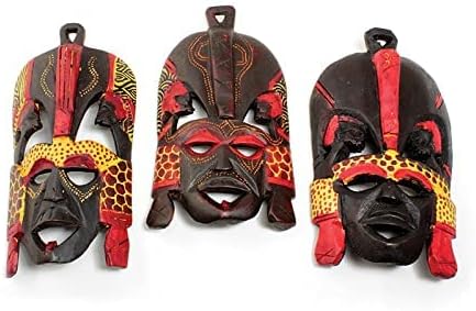 Shophaven Africa rezbarena maska, Kenija Maasai Wall Art, afrički umjetnički dekor