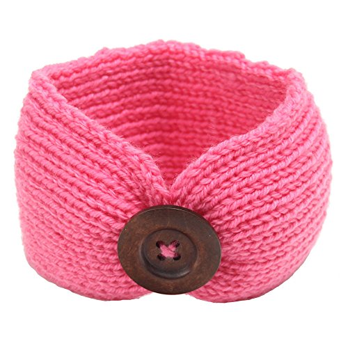 Dječja turban traka za glavu za djevojčice pletenje gumba trake za kosu