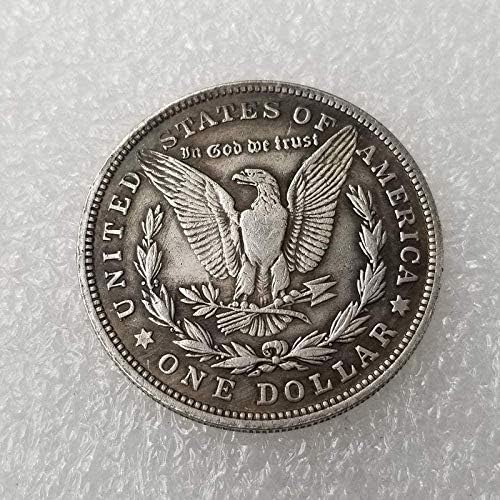 Izazov novčića 1921. Wandering Coin Skull Head Antique Bakar Old Silver Coin CopyCollection Darovi kolekcija kolekcija kovanica