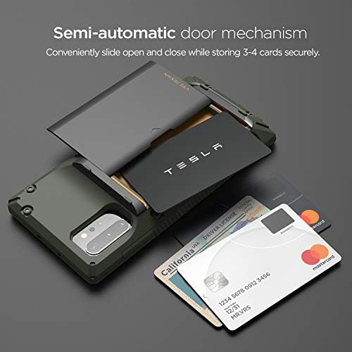 VRS Design Damda Glide Pro za Galaxy Note 10 Plus, s [4 kartice] [poluauto] Premium Sturmary Credit Card utor za Samsung Galaxy Note