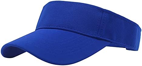 Modna crna kapka podesiva šešir za žene zaštite sportske kape Sunce vizir-golf vizir bejzbolske kape za teniski šešir