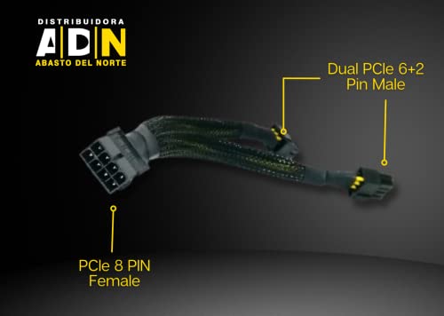 Genérico PCIE SPITTER, MESHING X 3 PACKERS, 8 PCIE PCIE kabel za kripto rudarstvo-GPU Power Spaitter s PCI-E izlazom idealan za rudarstvo