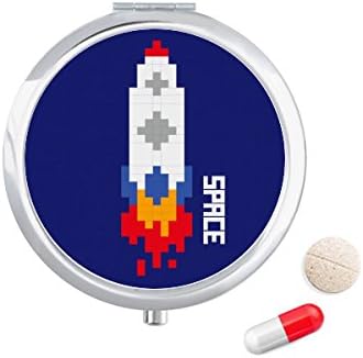 Svemirski brod raketna vatra Universe piksela tableta s pilula