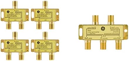 GE Home Electrical GE Pro 6-Outlet Surge Protector, 2 ft produžni kabel, 620 Joules, Power Strip, Flat Utip, Integrirani prekidač,