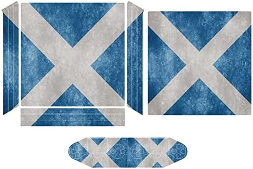 Naljepnica sa zastavom Škotske za konzolu od 4 inča i kontroler od 4 inča kompatibilna s paketom od 4 inča