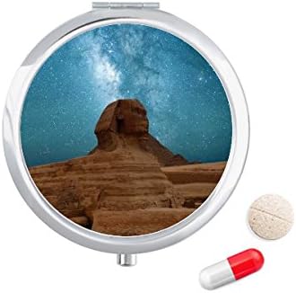 Plavo nebo Crvena Zemlja mumija kutija za tablete džepna kutija za pohranu lijekova spremnik za doziranje