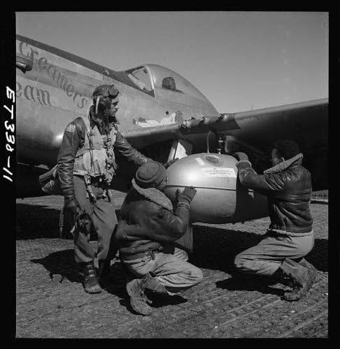 Beskonačne fotografije fotografija: Edward C. Gleed, Tuskegee Airmen, Ramitelli, Italija, ožujak 1945, Creamerov san