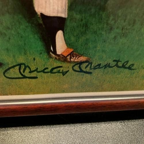 Mickey Mantle Ted Williams Carl Yastrzemski Triple Crown potpisao 23x27 Photo PSA - Autografirane MLB fotografije