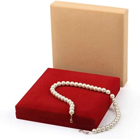 Topbathy biserna ogrlica ogrlica poklon kutija nakit privjesak ogrlica kutija za naušnica za naušnica za prijedlog zaručnika vjenčanje