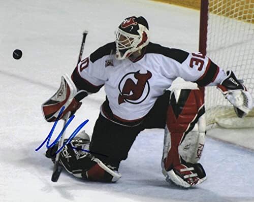 Martin Brodeur potpisao autogram 8x10 Fotografija - New Jersey Devils Superstar Hof - Autographd NHL Photos