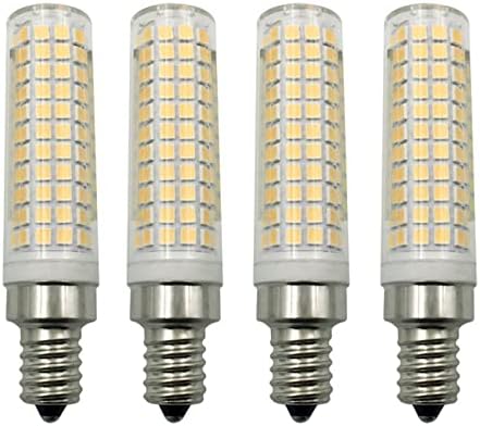 Lxcom Lighting 15W E12 LED kukuruz lampa sa podesivim ona 136 led 2835 SMD ekvivalent od 120 W 1500LM 3000K Topla bijela E12 Канделябр