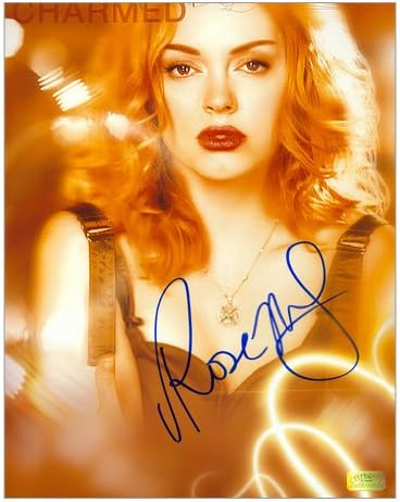 Rose McGowan Autografirani 8x10 Charmed City Lights Photo