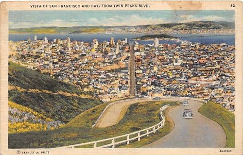 San Francisco, kalifornijska razglednica
