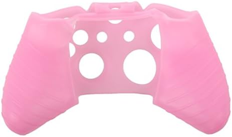 Zaštitna kožna torbica od mekog silikonskog gela za kontroler od ružičaste boje