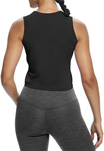 Bestisun Womens Works Crop Tops Joga košulje vježbanje tenk Tops Athletic Wear za žene