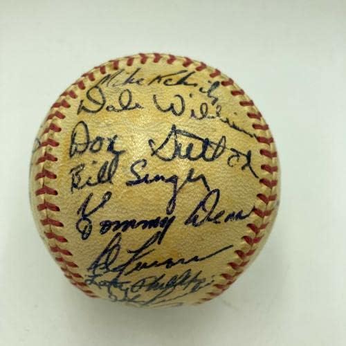 Lijepa tim iz 1966. godine iz Los Angelesa Dodgers potpisala je bejzbol 35 sigs s JSA CoA - Autografirani bejzbol