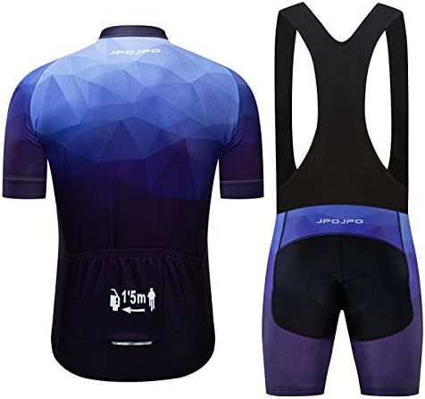 Hotlion muški biciklistički dres Set bib kratke hlače ljetne biciklističke odjeće za pro -temsku odjeću za bicikle