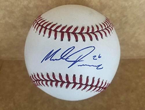 Mike Foltnewicz Astros/Braves potpisao je autografirani M.L. Baseball Beckett S58863