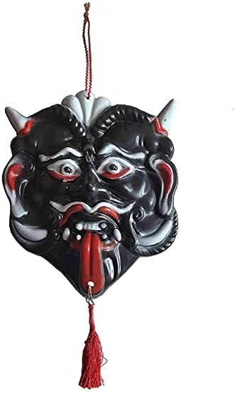 Mitološki centar Nazar Battu Zli zaštitnik očiju-Mahakal Lice Plastična maska ​​zid Viseti Nazar Suraksha Kawach Drishti Kavach za