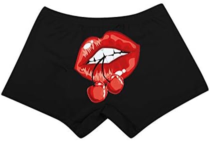 Zdfer plijene kratke hlače za žene crvene usta tisak vitkih kratkih kratkih hlača ženska modna modna guzica za podizanje joga hlače
