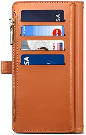 Flip torbica ALUKAP s džep za kartice na munje preko ramena za iPhone 11 12 13 14 Pro Max 6 7 8 Plus SE2020 X XS XR, torbica-novčanik