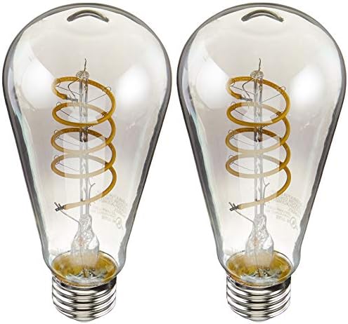 LED žarulje u vintage stilu, dimljeno staklo, hladno moderno svjetlo, žarulje u stilu Edison iz 919