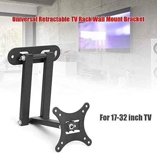 TJLSS Universal 17 do 32 inčni TV zidni nosač nosača Multifunkcionalni podesivi LCD LED monitor TV stalak
